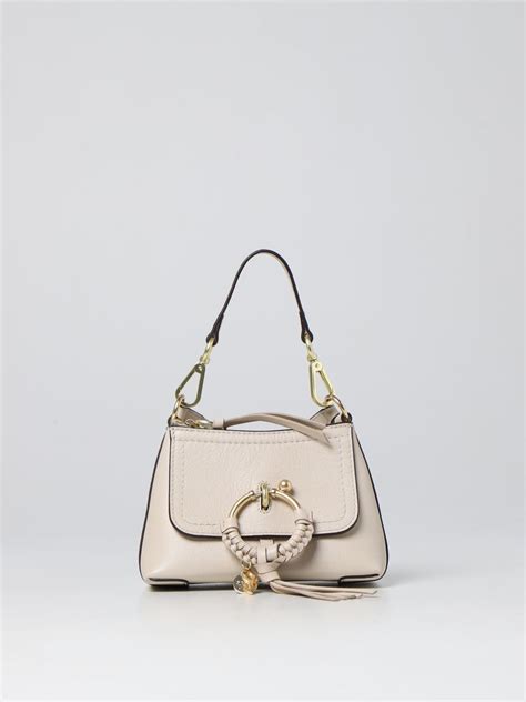 beige See by Chloé Handbags for Women 